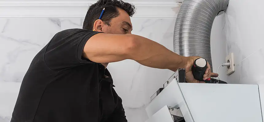 Precision In-wall Dryer Vent Cleaning & Rerouting Corrections in Stuart, FL